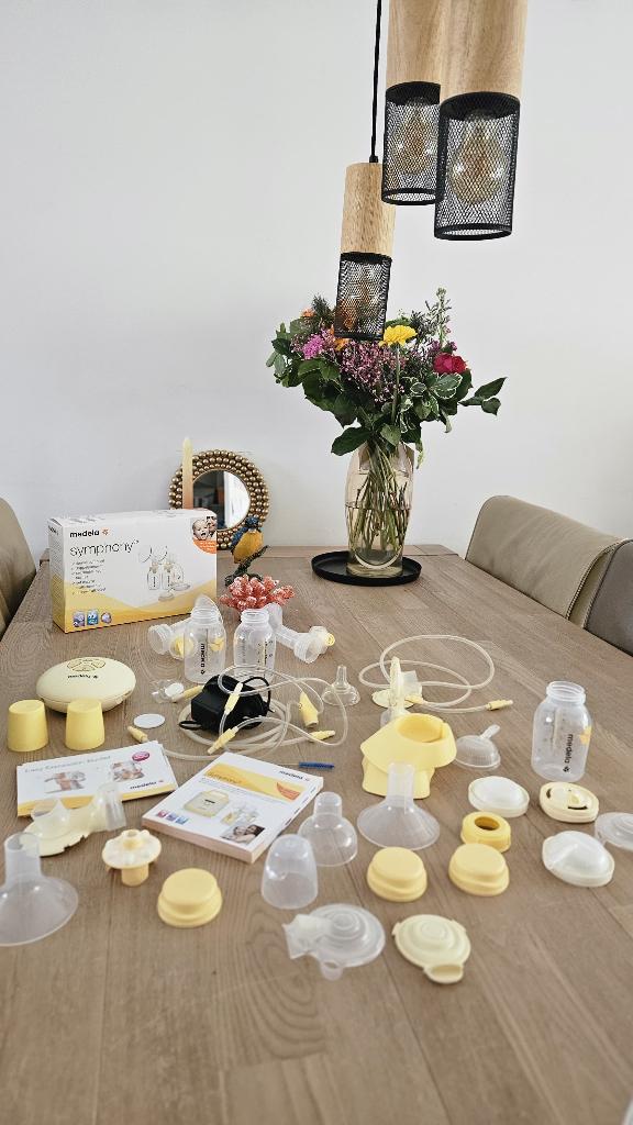 🍼 Medela Swing Maxi dubbele borstkolf + extra Medela set, Ophalen of Verzenden, Gebruikt, Borstkolf