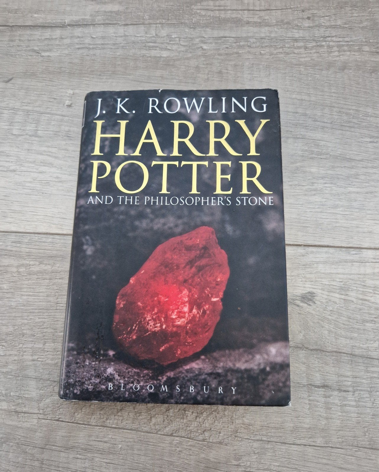 engels boek jk rowling harry potter the philosopher's stone, Ophalen of Verzenden, Zo goed als nieuw, Boek of Poster