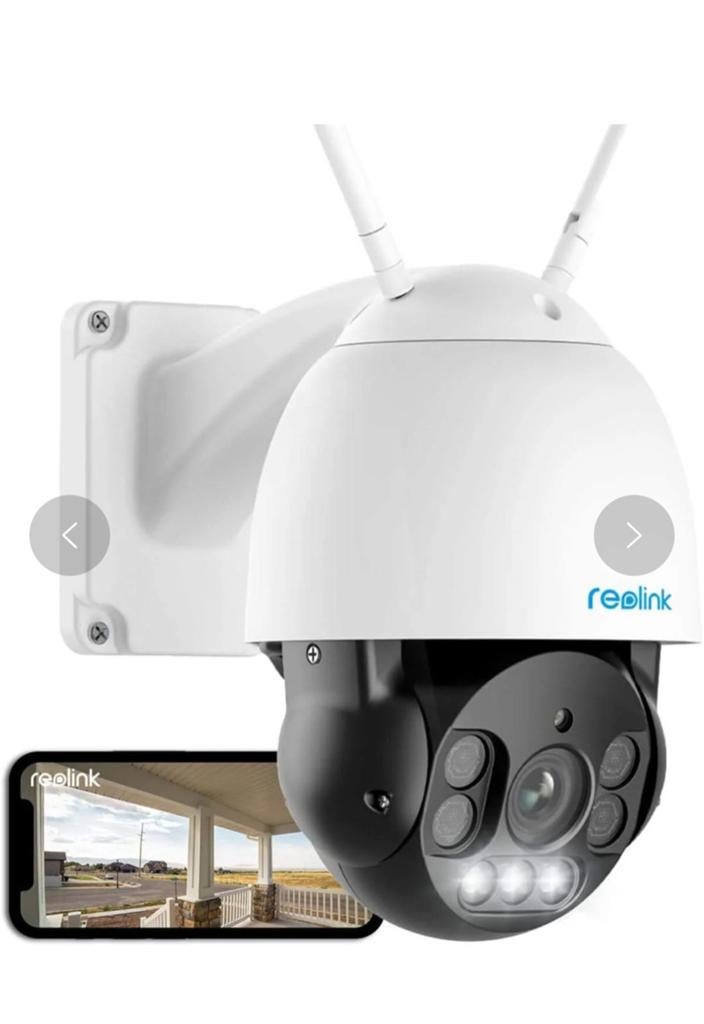 Reolink RLC-523WA Slimme 5MP PTZ WiFi camera Spotlight, Ophalen of Verzenden