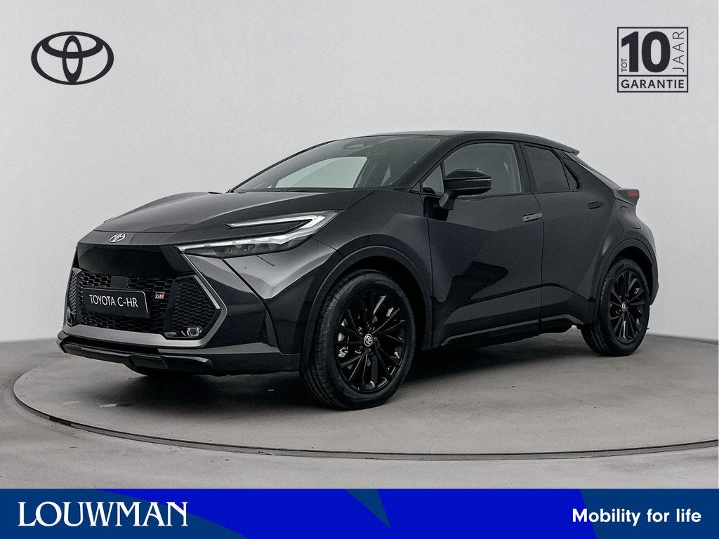 Toyota C-HR 2.0 Plug-in Hybrid 220 Black Edition | NIEUW & D, Auto's, Toyota, 12 maanden, 4 cilinders, Zwart, Bedrijf