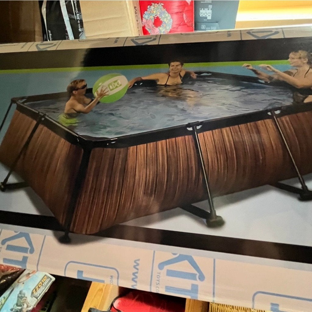exit zwembad Wood 300 x 200 x 65, Ophalen, Zo goed als nieuw, Opzetzwembad, 200 tot 400 cm