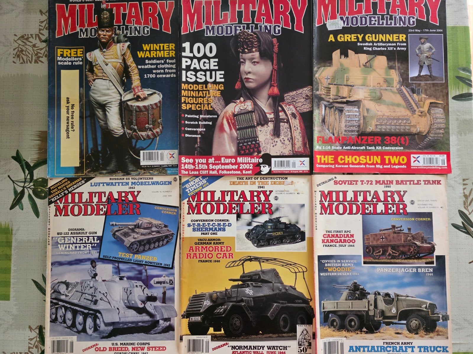 6x Military Modeler tijdschriften - vol inspiratie en ideeën, Ophalen of Verzenden