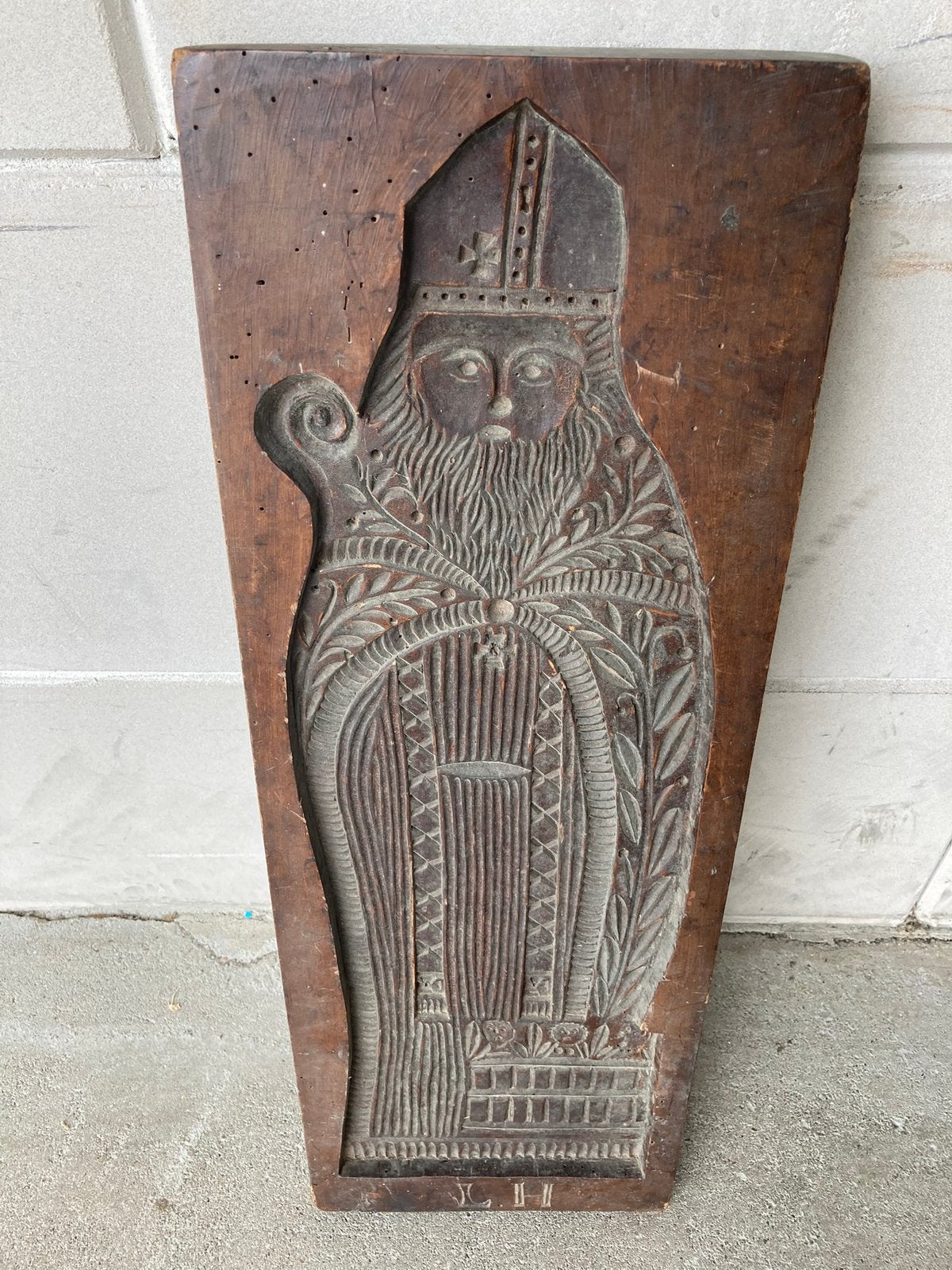 Koekplank. 18e Eeuw. Groot. St.Nicolaas en de 3 weeskinderen, Verzenden