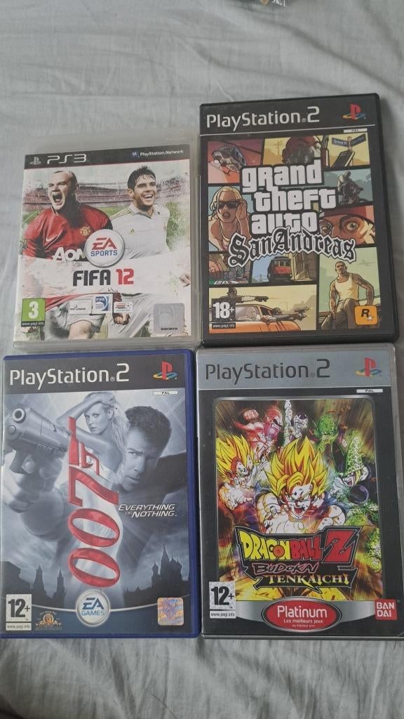 Zes Playstation 2 en Playstation 3 spellen, Spelcomputers en Games, Games | Sony PlayStation 3, Gebruikt, Overige genres, 1 speler