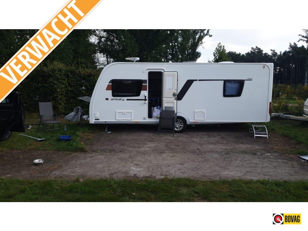 Elddis Affinity 550 Met een zeer groot Accessoires Pakket, Elddis, 5 tot 6 meter, Overige typen, 1000 - 1250 kg