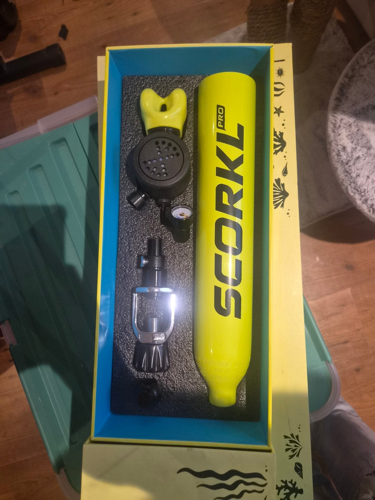 Scorkl Pro Duikfles starter pack nieuw  in doos, Ophalen, Nieuw