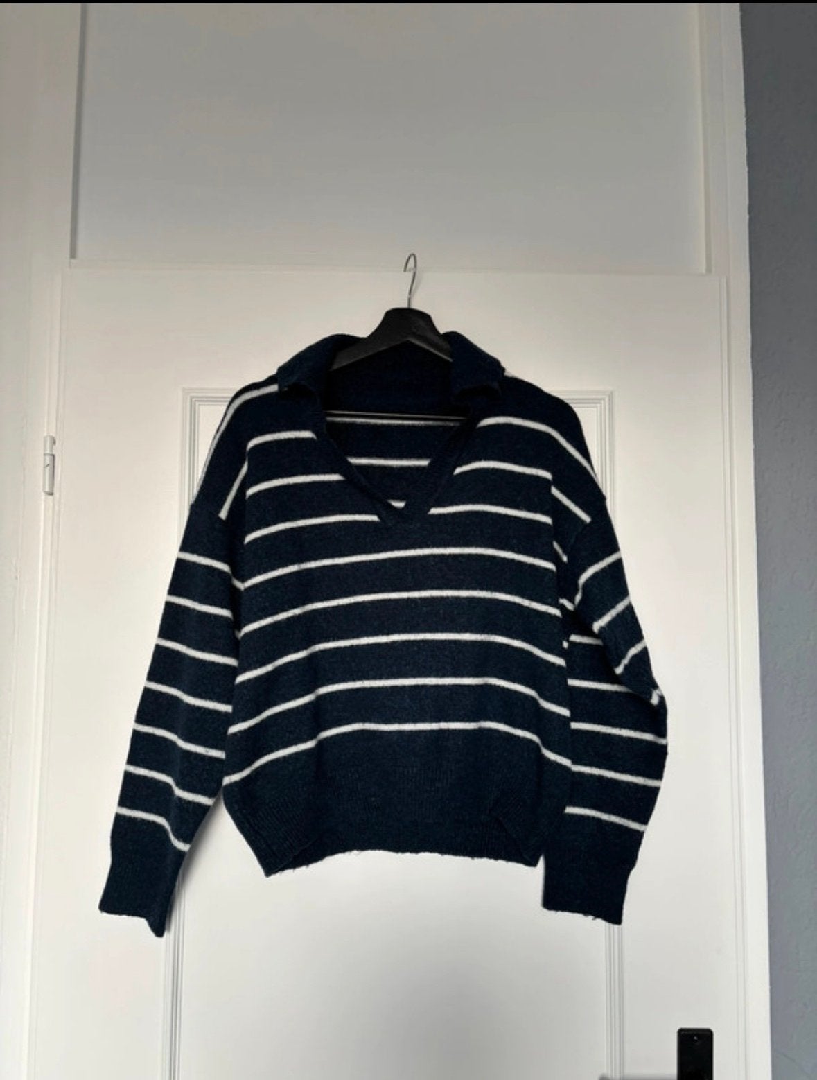 Shein gestreepte trui - Maat S, Ophalen of Verzenden, Zo goed als nieuw, Maat 36 (S), Blauw