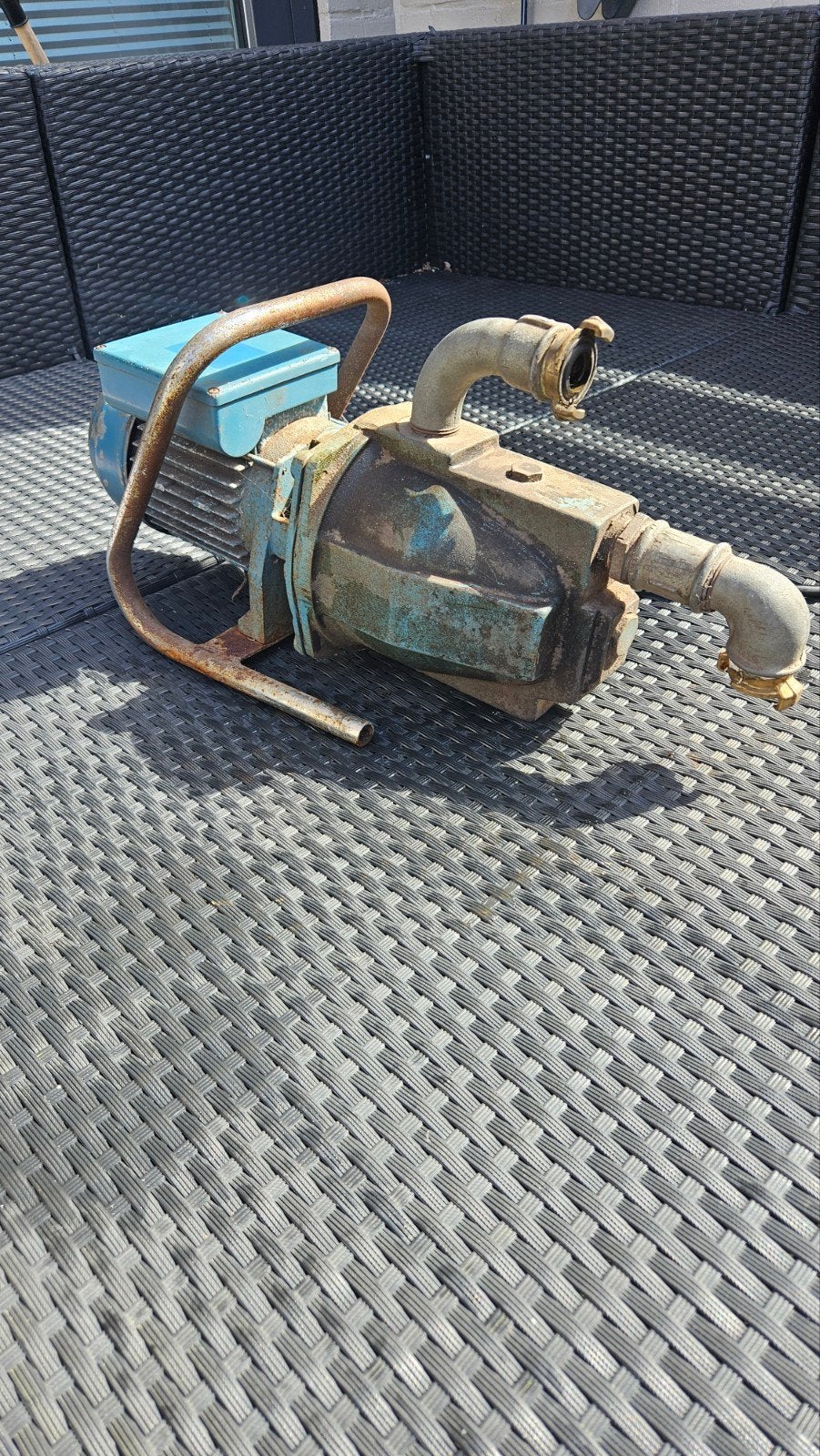 Sterke gietijzeren waterpomp / tuinpomp - werkt goed, Ophalen, Gebruikt, Handmatig, Overige typen