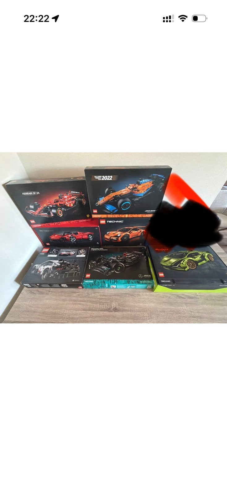LEGO Technic Supercars en Formule 1 set, Ophalen, Zo goed als nieuw