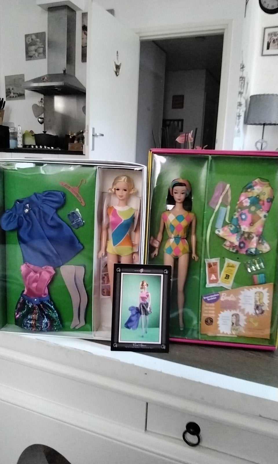 Barbie Nite Lightning Set en Color Magic Barbie 2 sets, Ophalen of Verzenden, Zo goed als nieuw, Barbie