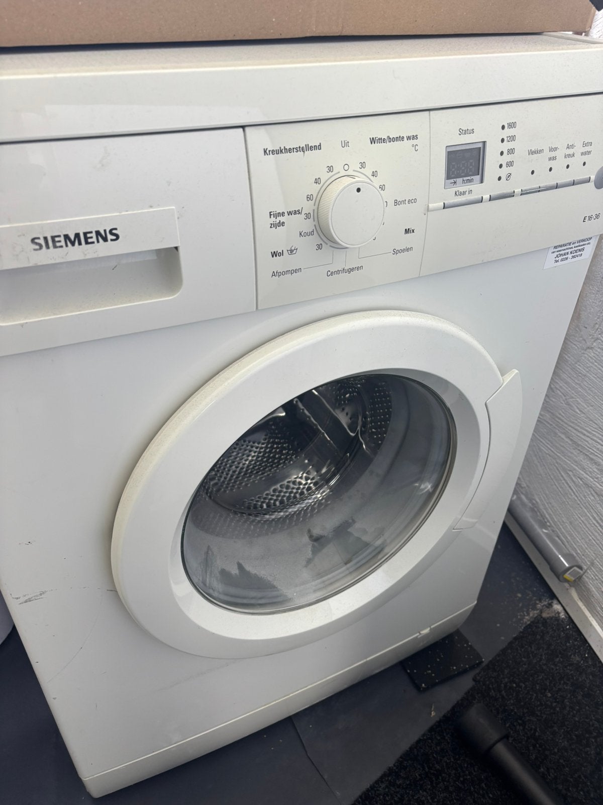 Siemens wasmachine, Ophalen of Verzenden, Zo goed als nieuw