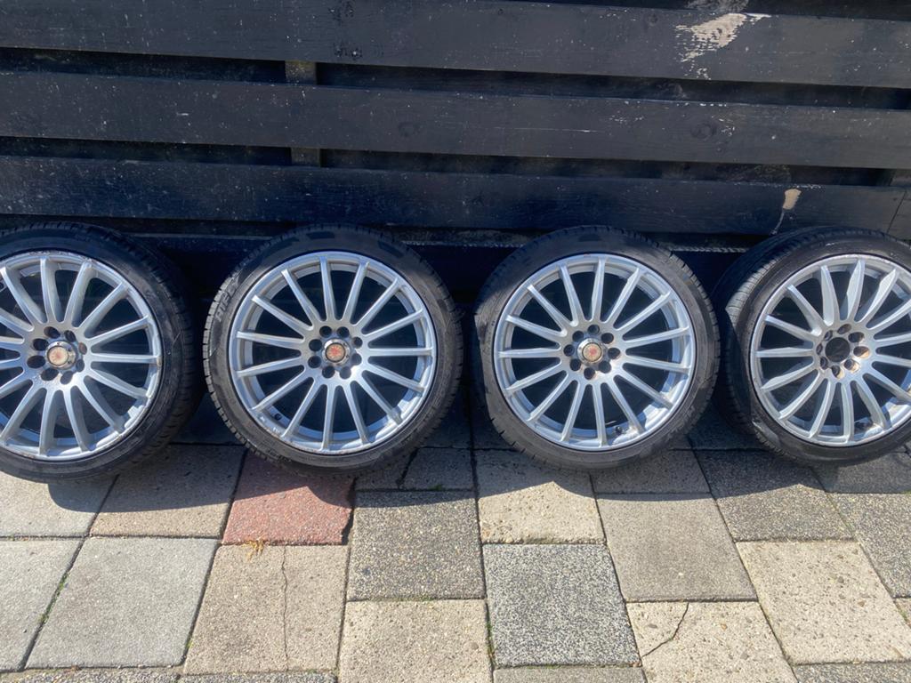 Velgen 4x100 17 inch, Ophalen, Banden en Velgen, 17 inch, 205 mm