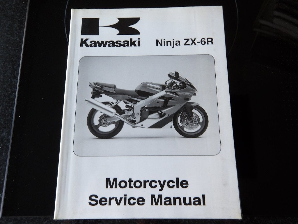 Kawasaki Ninja ZX-6R Motorfiets Servicehandleiding 2000, Motoren, Handleidingen en Instructieboekjes, Ophalen of Verzenden, Kawasaki