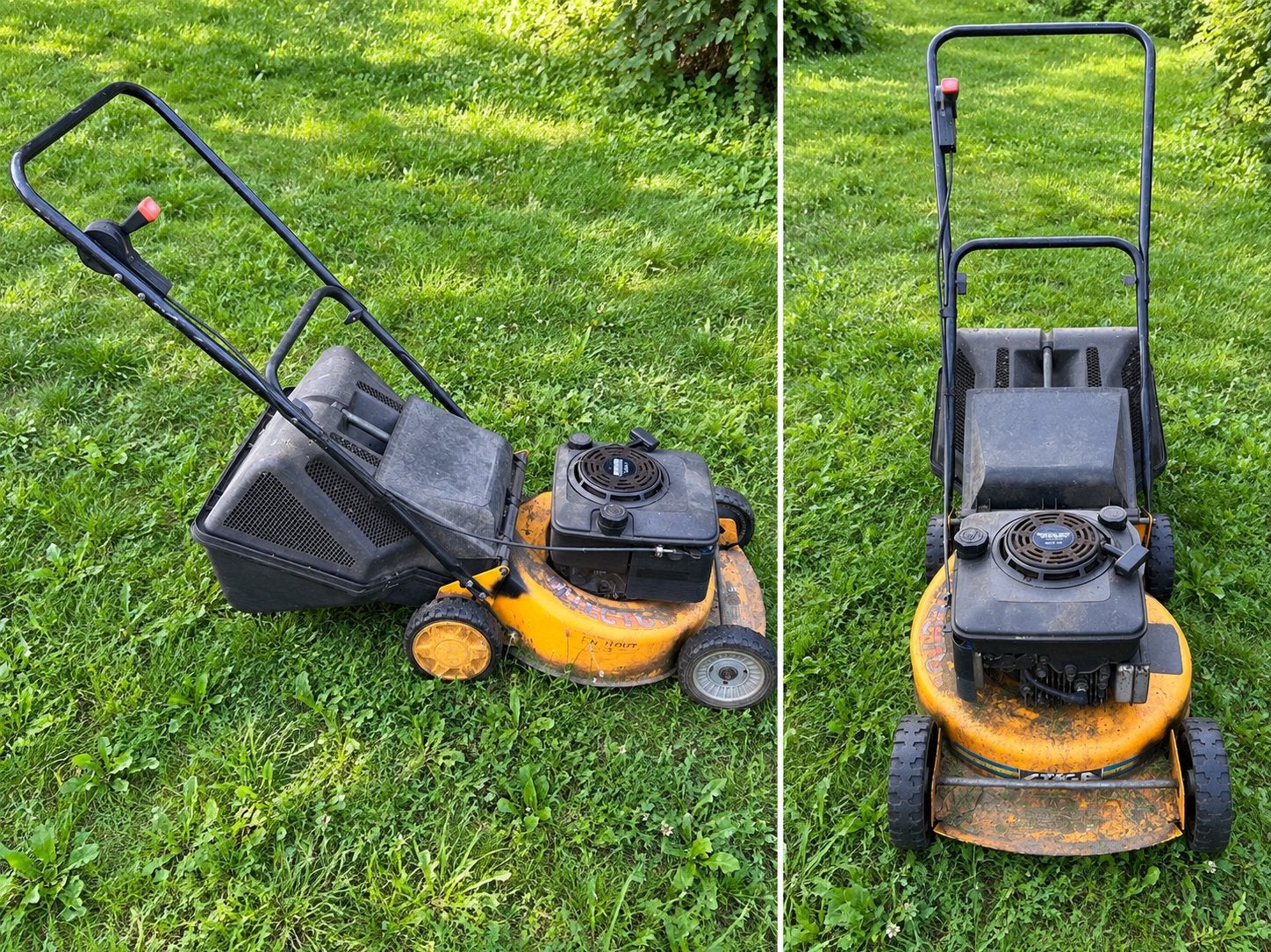 Stiga Collector grasmaaier - Benzine - Quantum Power 3.5HP, Tuin en Terras, Ophalen, Cirkelmaaier, Gebruikt, 40 t/m 49 cm