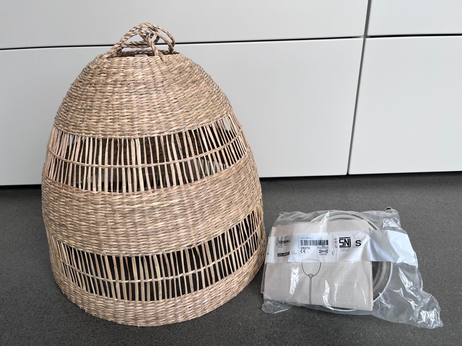 Ikea Torared lampenkap inclusief pendel, Ophalen of Verzenden, Nieuw