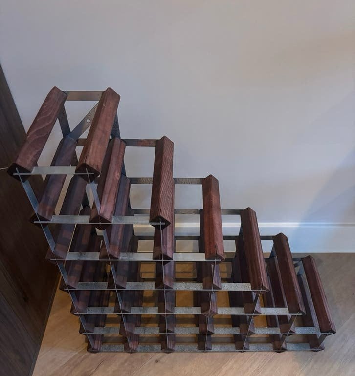 Tradi wine rack 27 bottles, Ophalen, 50 – 75, Gebruikt, 25 flessen of meer