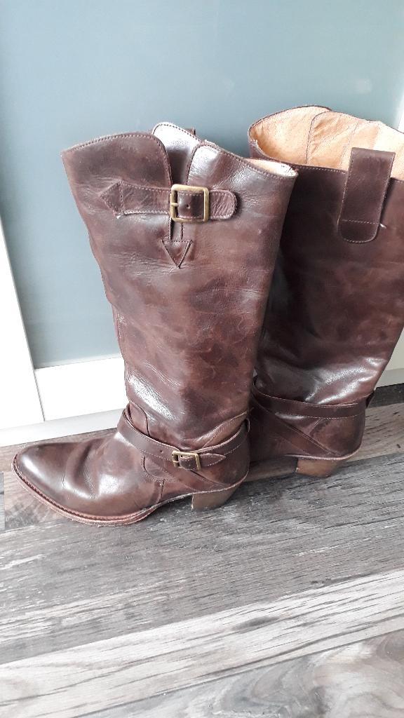 Sendra prachtige laars, Bruin, Ophalen of Verzenden, Zo goed als nieuw, Hoge laarzen