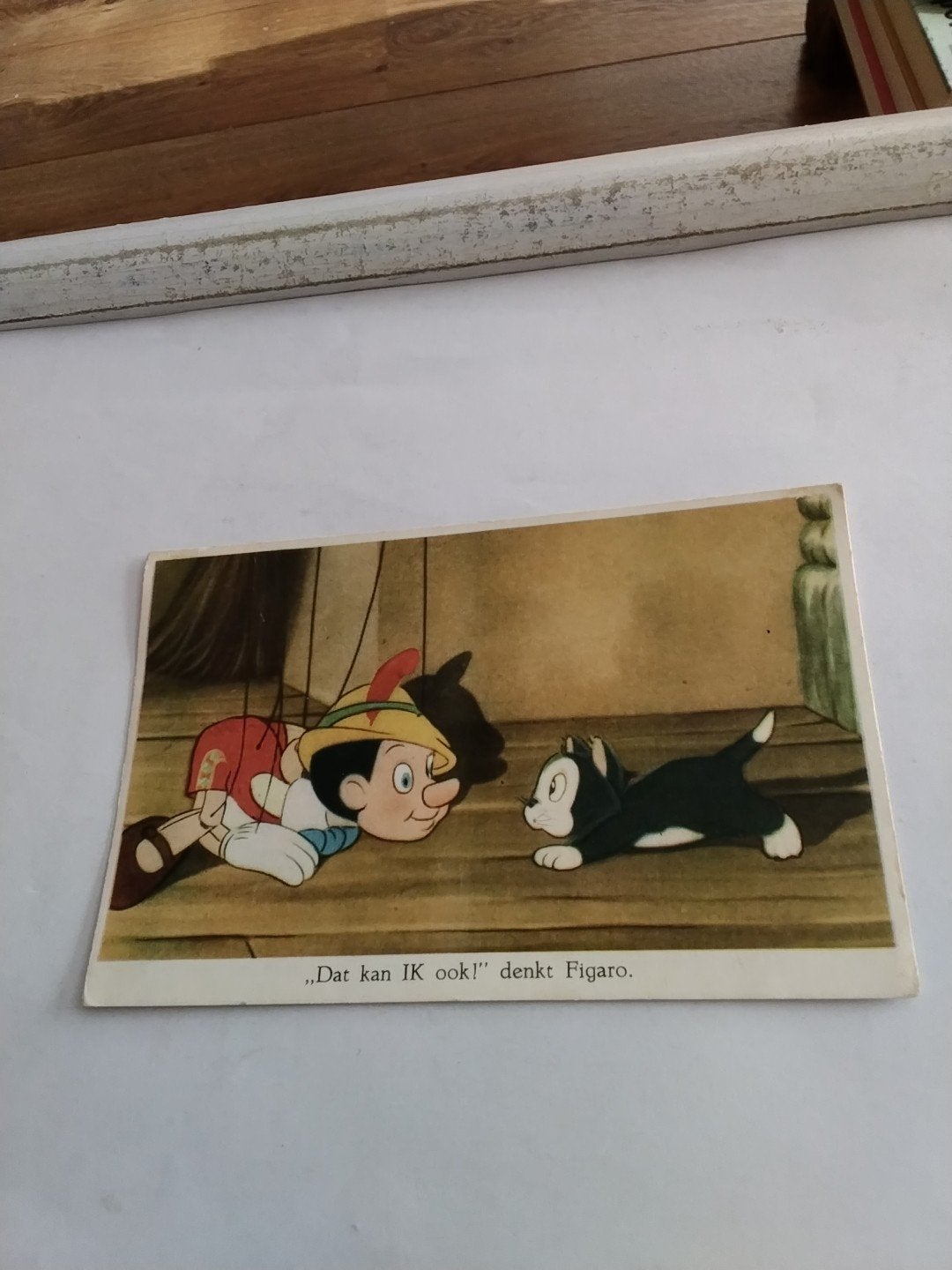 Vintage Disney Pinokkio Ansichtkaart - Rembrandt Uitg. Mij., Verzamelen, Ophalen of Verzenden