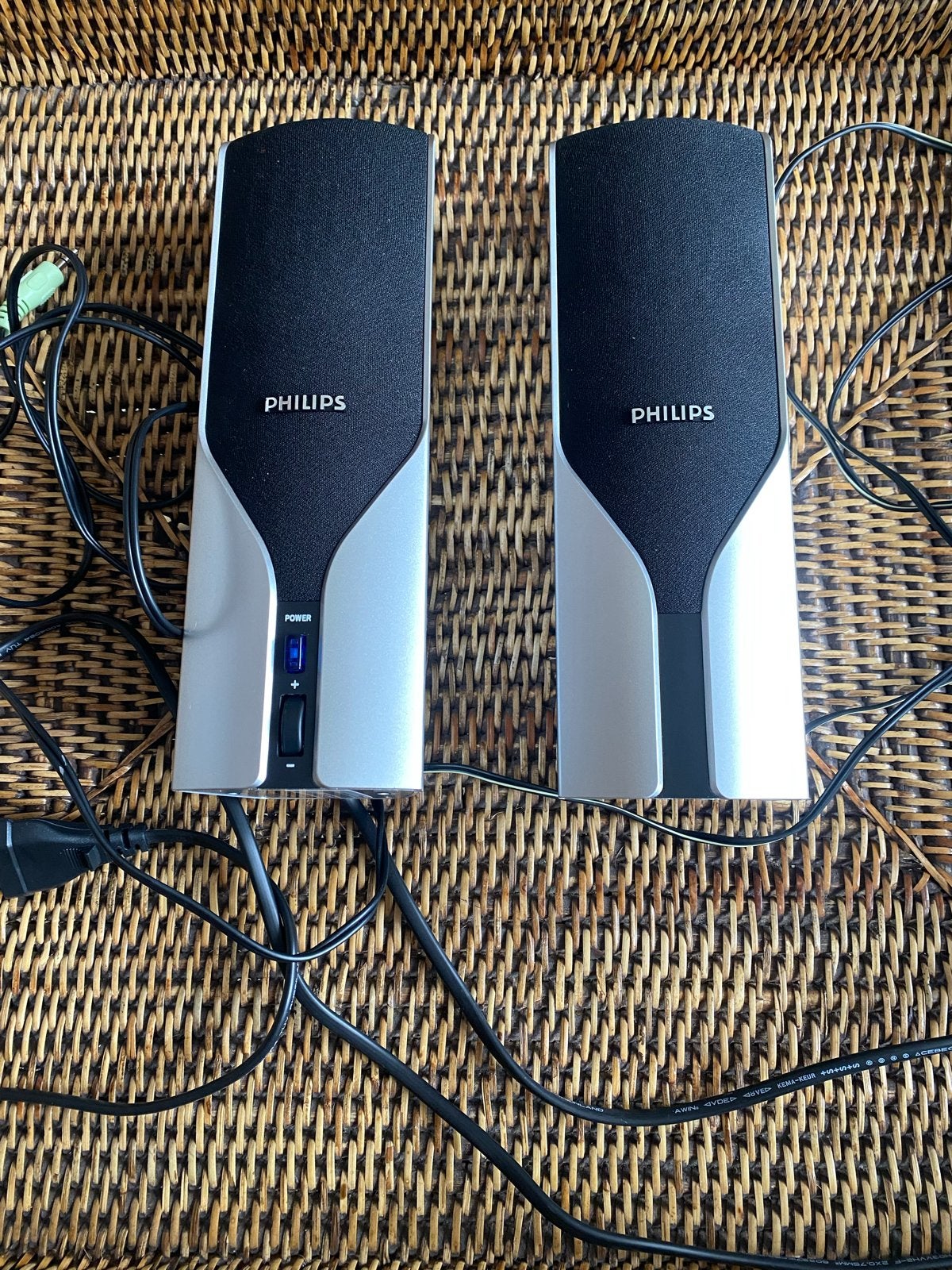 Philips Multimedia Speaker Systeem SPA3200/00, Ophalen, Stereo speakers, Philips, Gebruikt