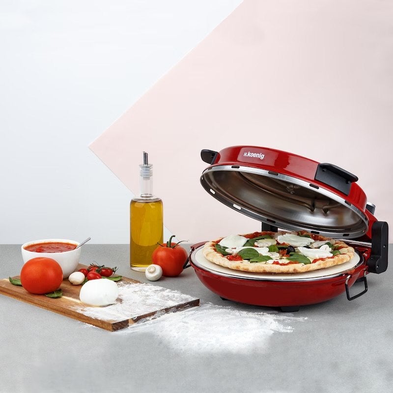 H.Koenig Napoletana Pizzaoven - Perfecte Pizza in Minuten!, Tuin en Terras, Pizzaovens, Ophalen, Nieuw