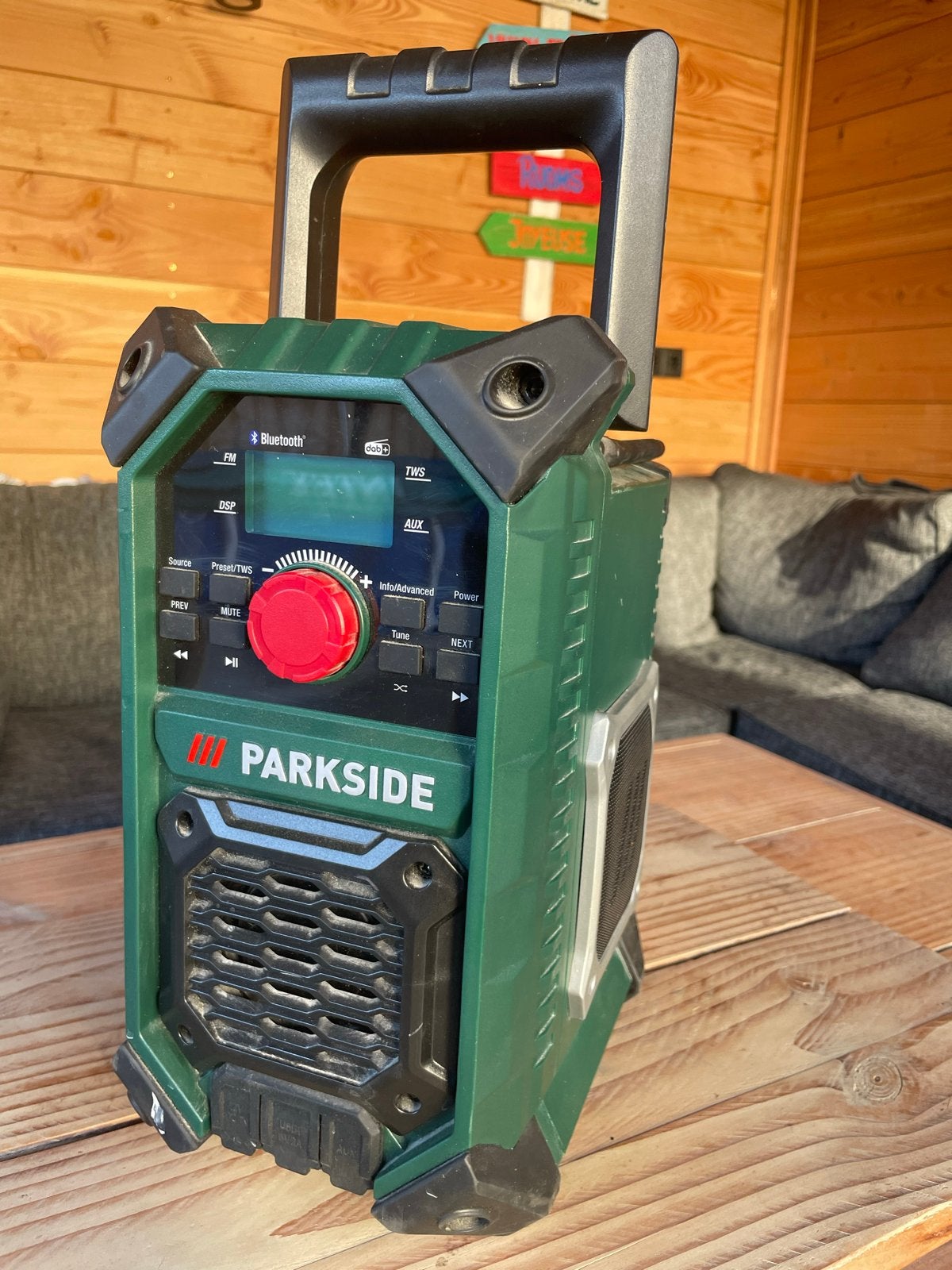 Parkside Bouwradio PBRA 20-Li A1 - Robuust en Draagbaar, Ophalen, Gebruikt, Bouwradio