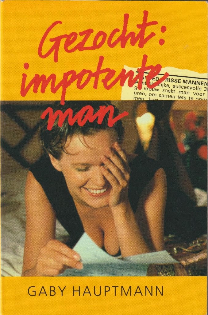 Gaby Hauptmann - Gezocht: impotente man, Gelezen, Europa overig, Ophalen of Verzenden, Gaby Hauptmann