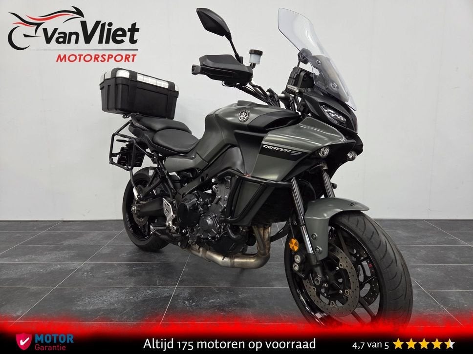 Top Conditie.! Yamaha Tracer 9 Tech Camo bj 2021 Zie Foto's!, 890 cc, Bedrijf, Meer dan 35 kW, Toermotor