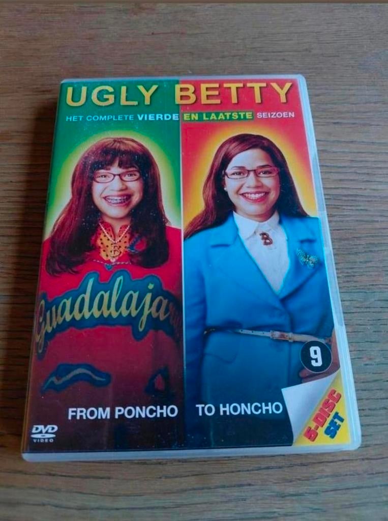 Ugly Betty Seizoen 4 dvd box., Alle leeftijden, Boxset, Ophalen of Verzenden, Zo goed als nieuw