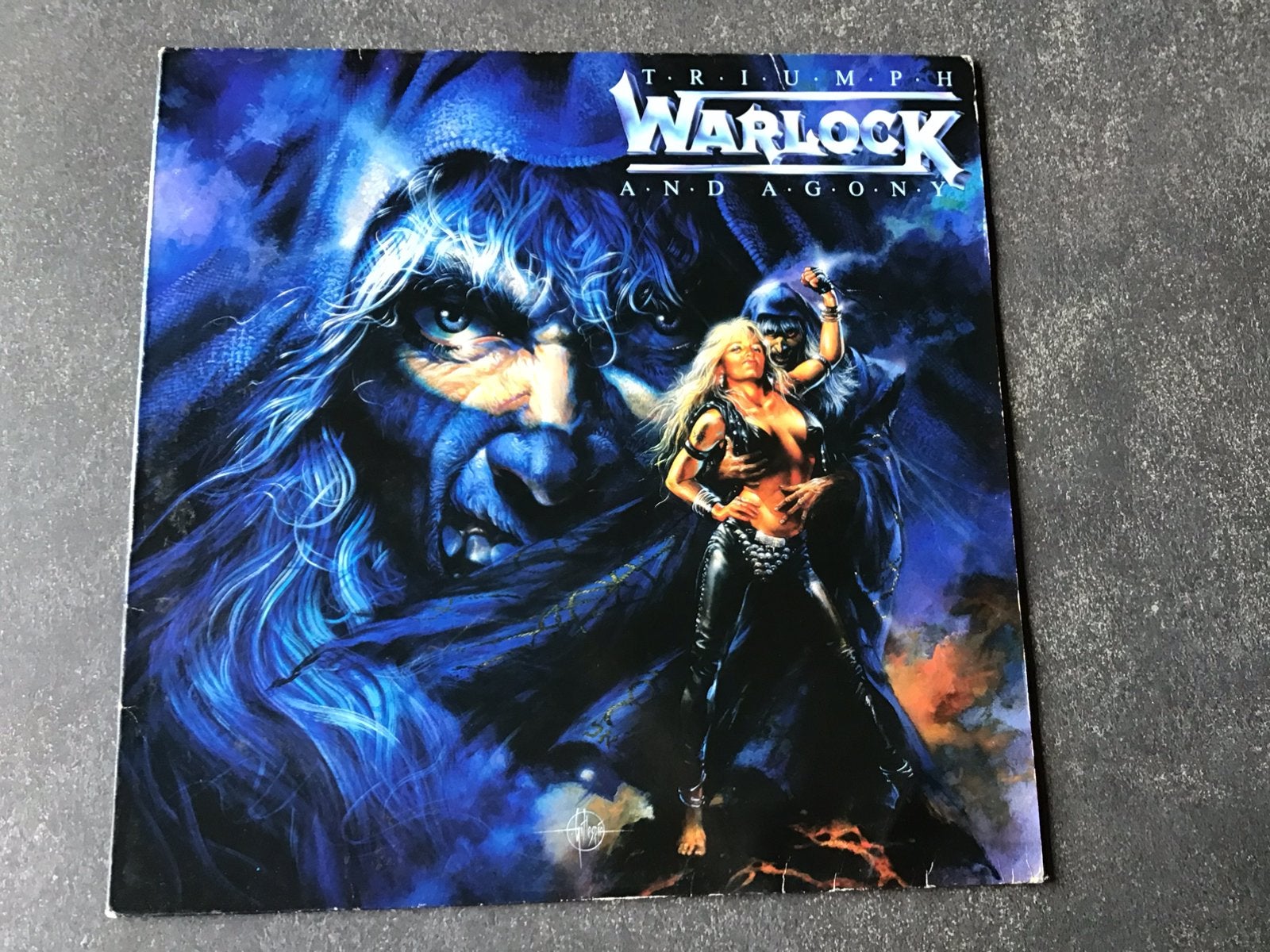 Warlock - Triumph and Agony - Vinyl, LP, Gebruikt, Ophalen of Verzenden, Hardrock