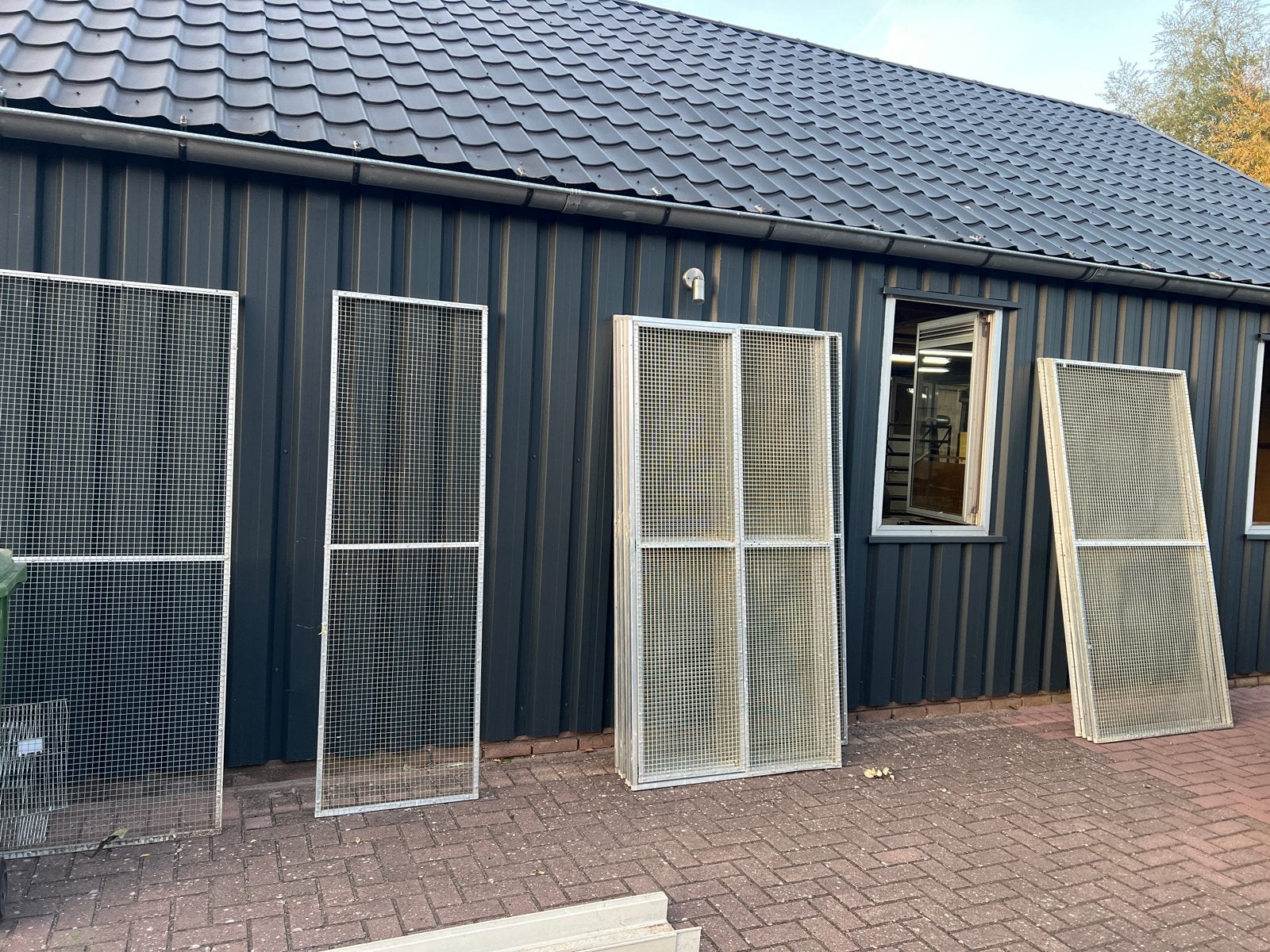 Voliere panelen vogels, Ophalen, Aluminium, Volière
