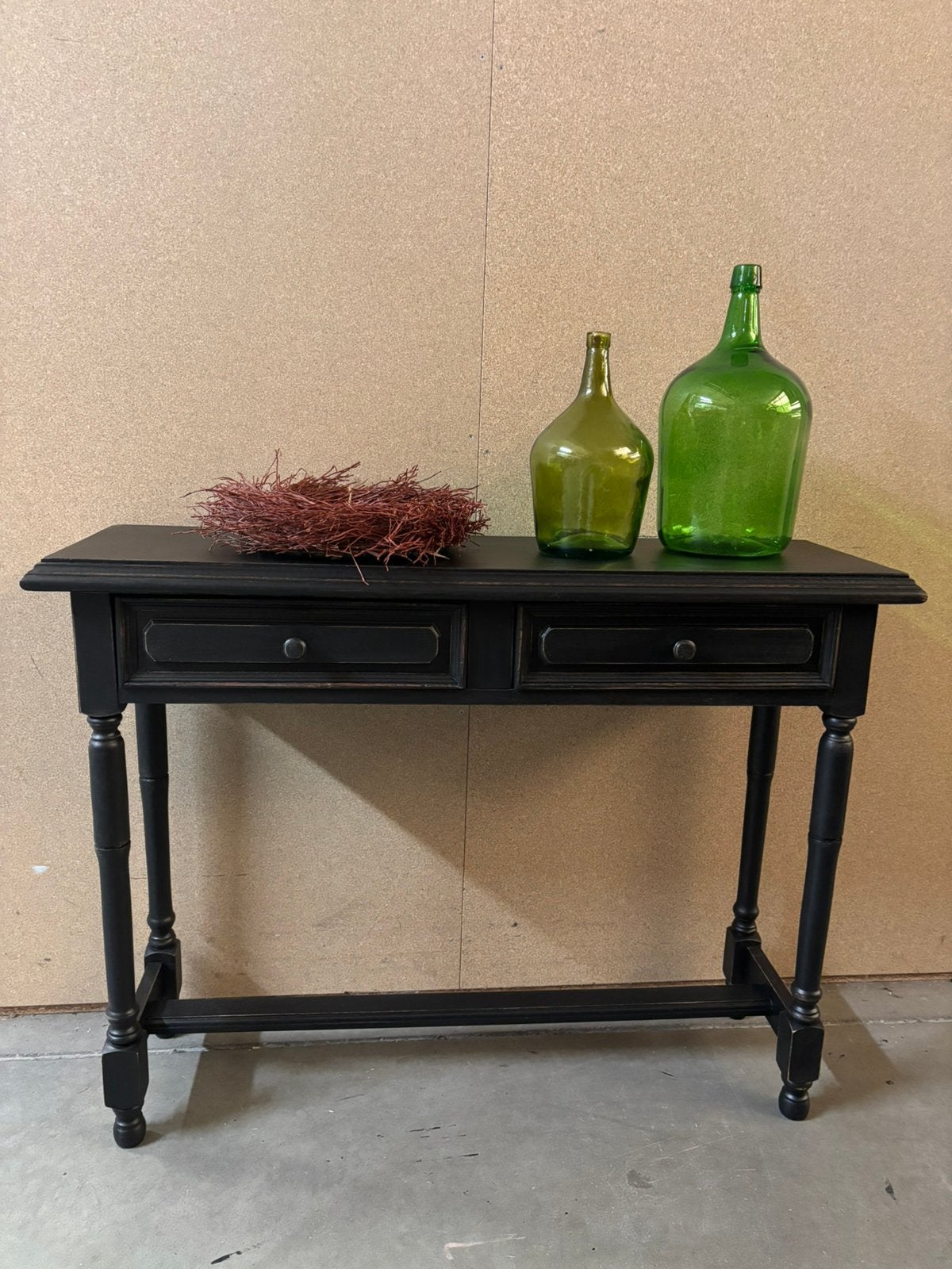 Brocante sidetable, Studio Larilo, 100 tot 150 cm, Eikenhout, Zo goed als nieuw