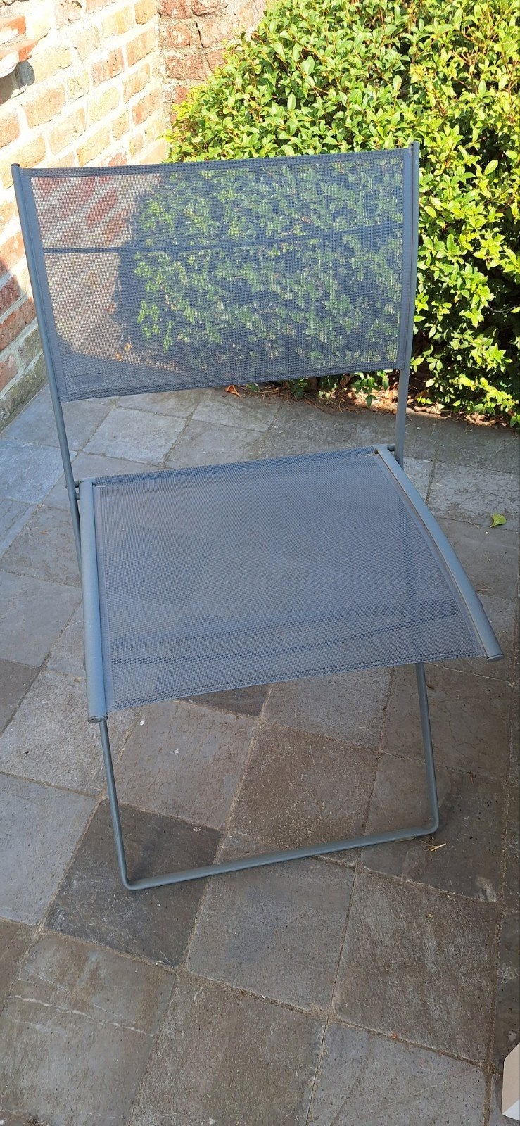 Fermob Plein Air 2 stoelen in goede staat, Overige materialen, Gebruikt, Stoel, Ophalen