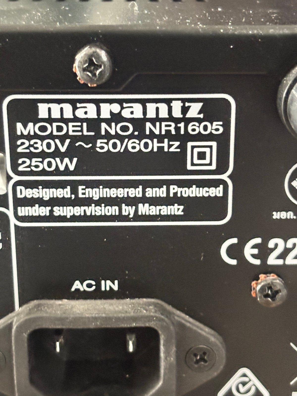Marantz NR1605 AV Receiver - 7.1-kanaals Slimline, Gebruikt, 120 watt of meer, Ophalen, Marantz