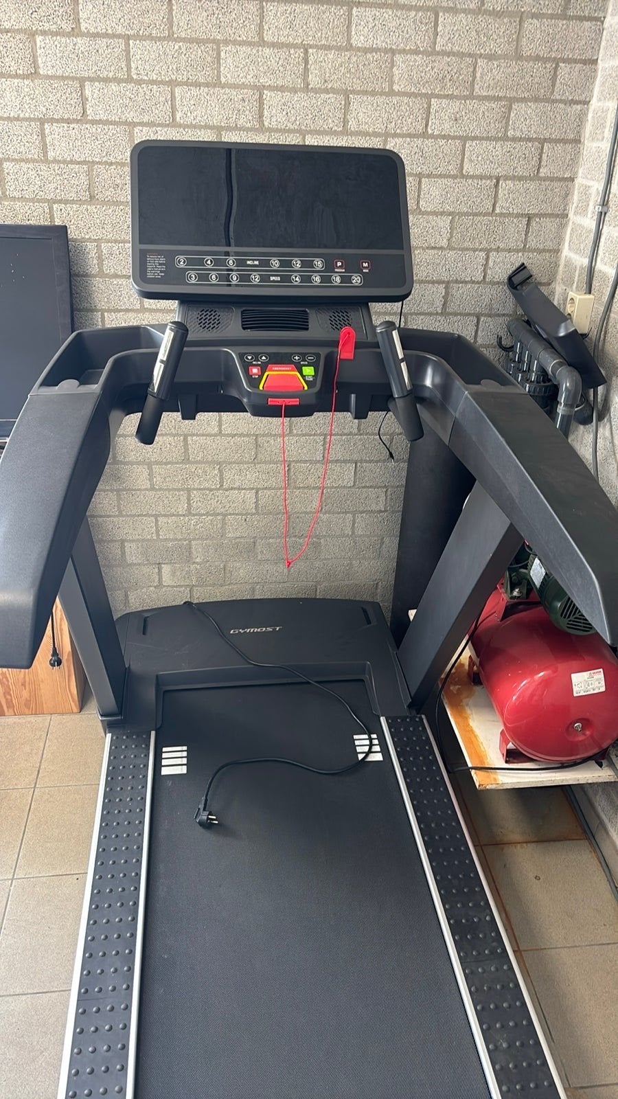 Hardloopband Gymost - Perfect voor thuisworkouts, Gebruikt, Ophalen of Verzenden, Metaal, Loopband