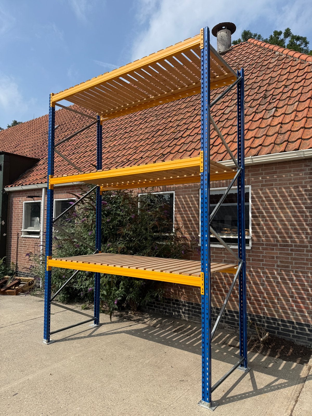 Mpb palletstelling, Ophalen