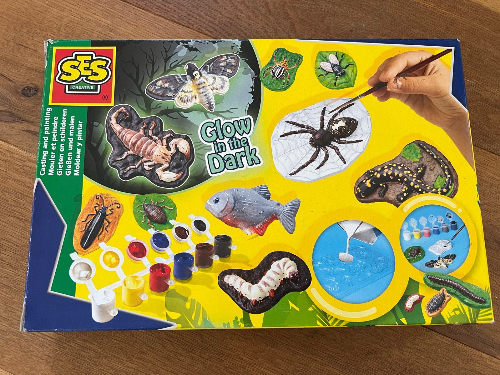 SES Creative Gieten en Schilderen gieten en schilderen, Gebruikt, Dieren, Meerkleurig, Ophalen of Verzenden