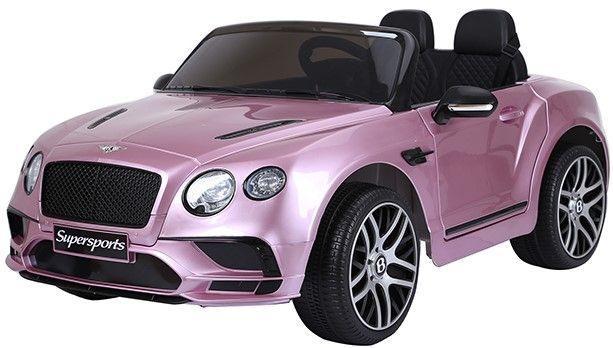 Elektrische Kinderauto BENTLEY 2 persoons Roze Metallic, Kinderen en Baby's, Ophalen, Gebruikt