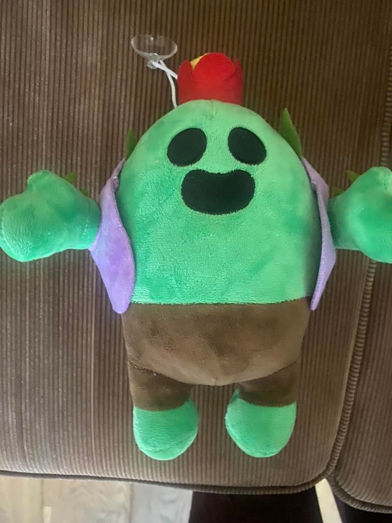 Spike knuffel brawl stars, Groen, Overige karakters, Overige typen, Nieuw