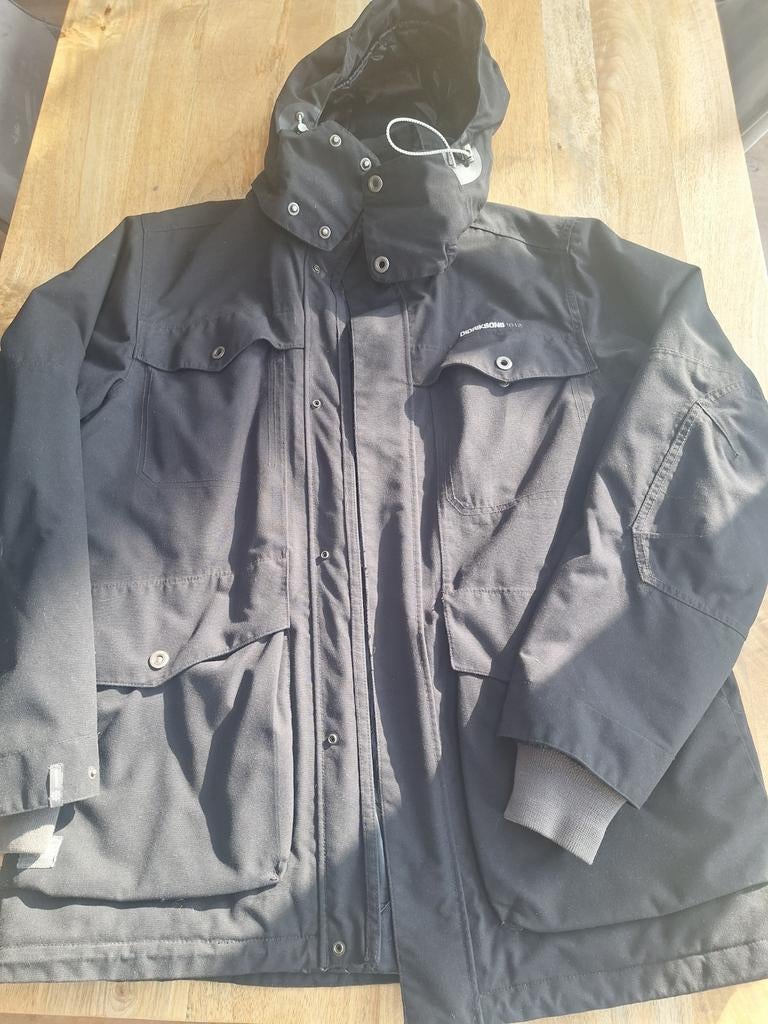 Didriksons winterjas heren zwart maat XL, Kleding | Heren, Jassen | Winter, Zwart, Maat 56/58 (XL), Ophalen of Verzenden, Zo goed als nieuw