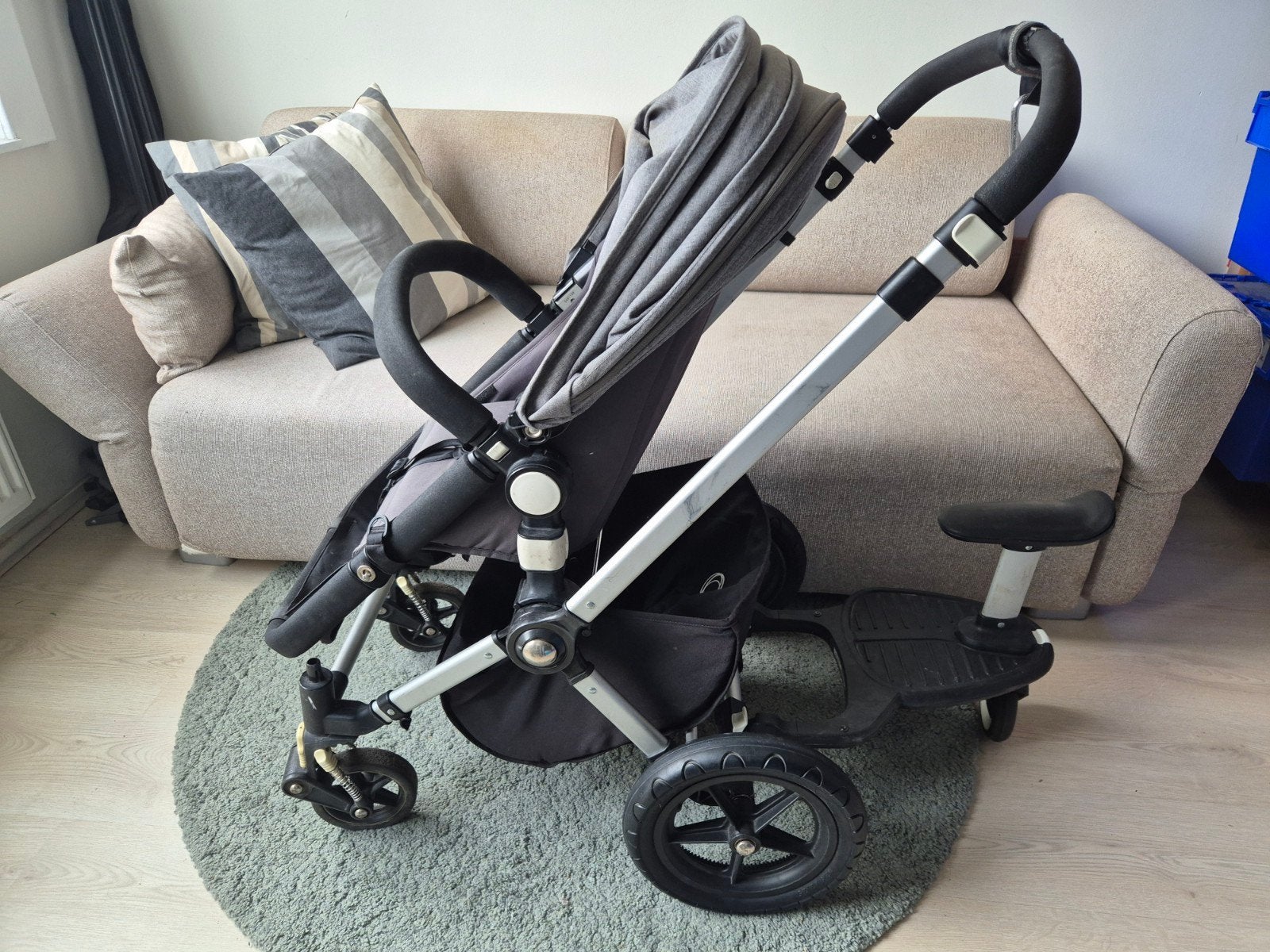 Bugaboo Cameleon Combiwagen met wieg, stoel en accessoires, Ophalen, Gebruikt, Bugaboo, Combiwagen
