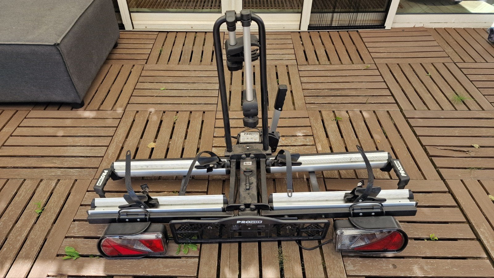 Pro-User Diamant Fietsendrager voor 2 fietsen, Ophalen, Gebruikt, 2 fietsen, Trekhaakdrager