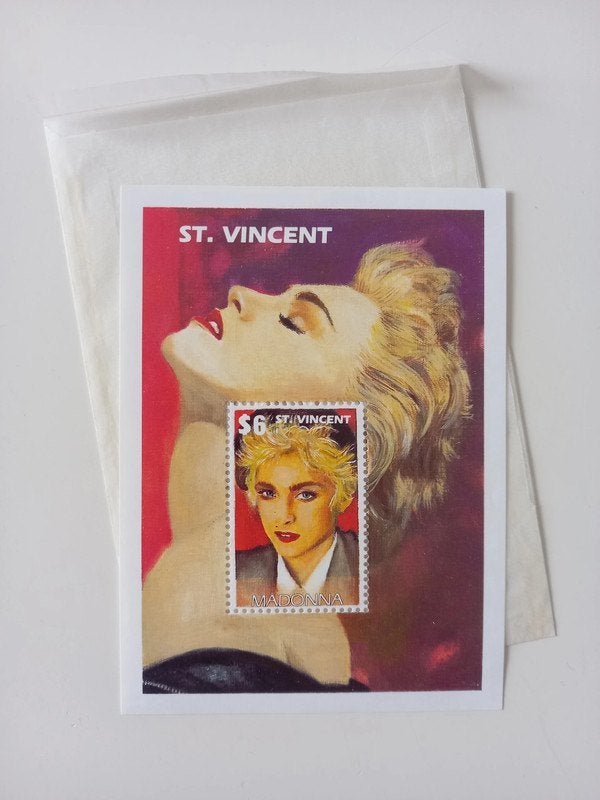 Madonna postzegel uit St. Vincent, Ophalen of Verzenden, Postfris, Midden-Amerika