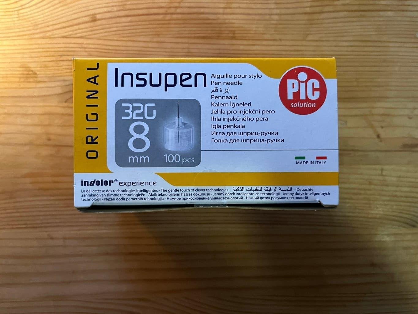 GRATIS: Pennaalden insuline 8mm 18 doosjes, Ophalen of Verzenden, Nieuw