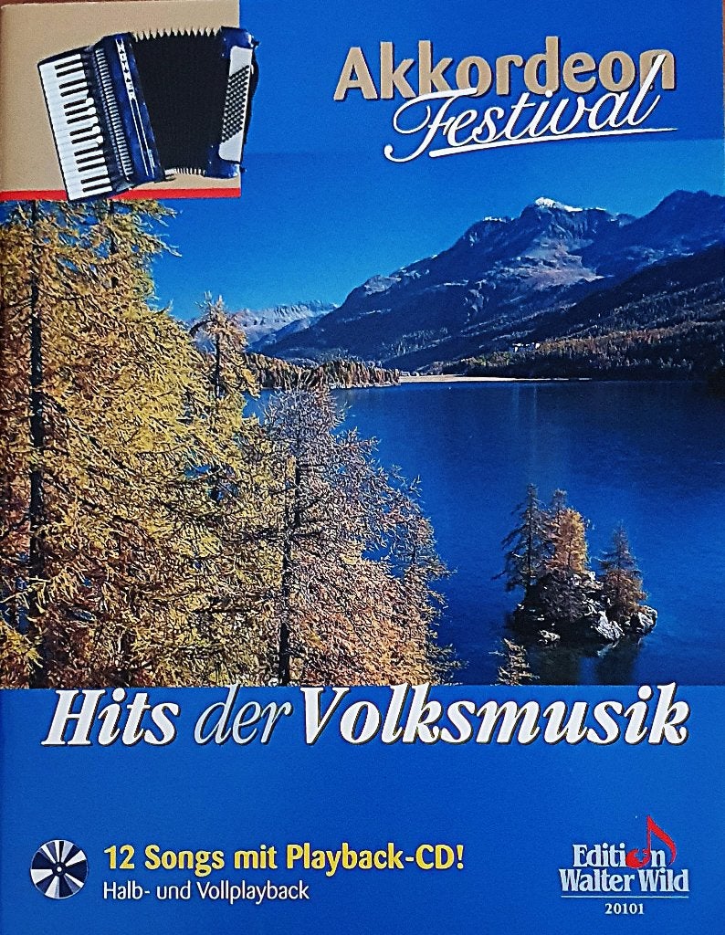 Bladmuziek Accordeon/Akkordeon Festival Hits der Volksmusik, Nieuw, Ophalen of Verzenden, Thema, Populair