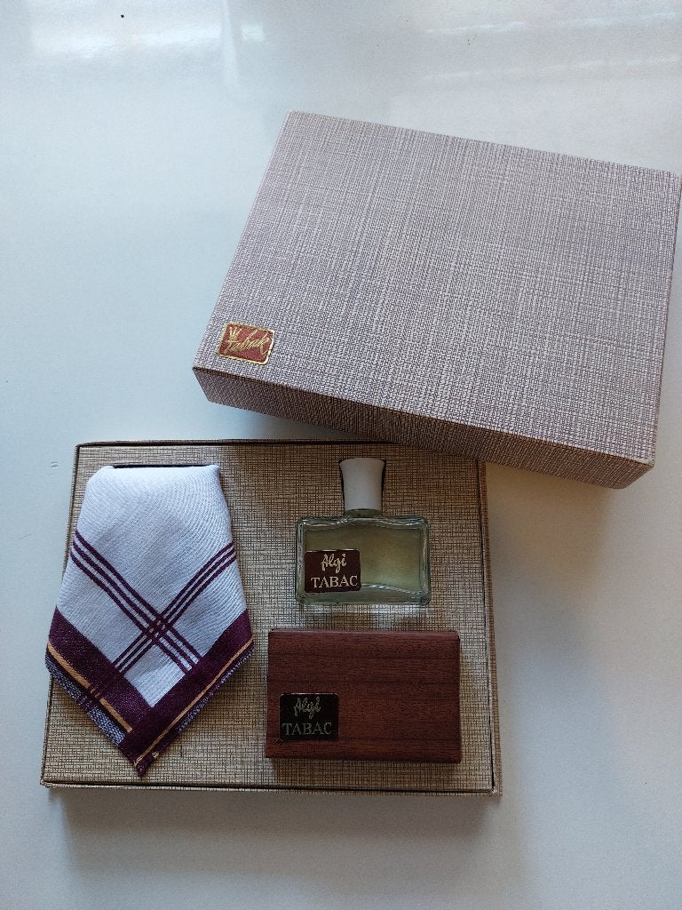 Retro Tabak cadeauset, Ophalen of Verzenden, Huis en Inrichting