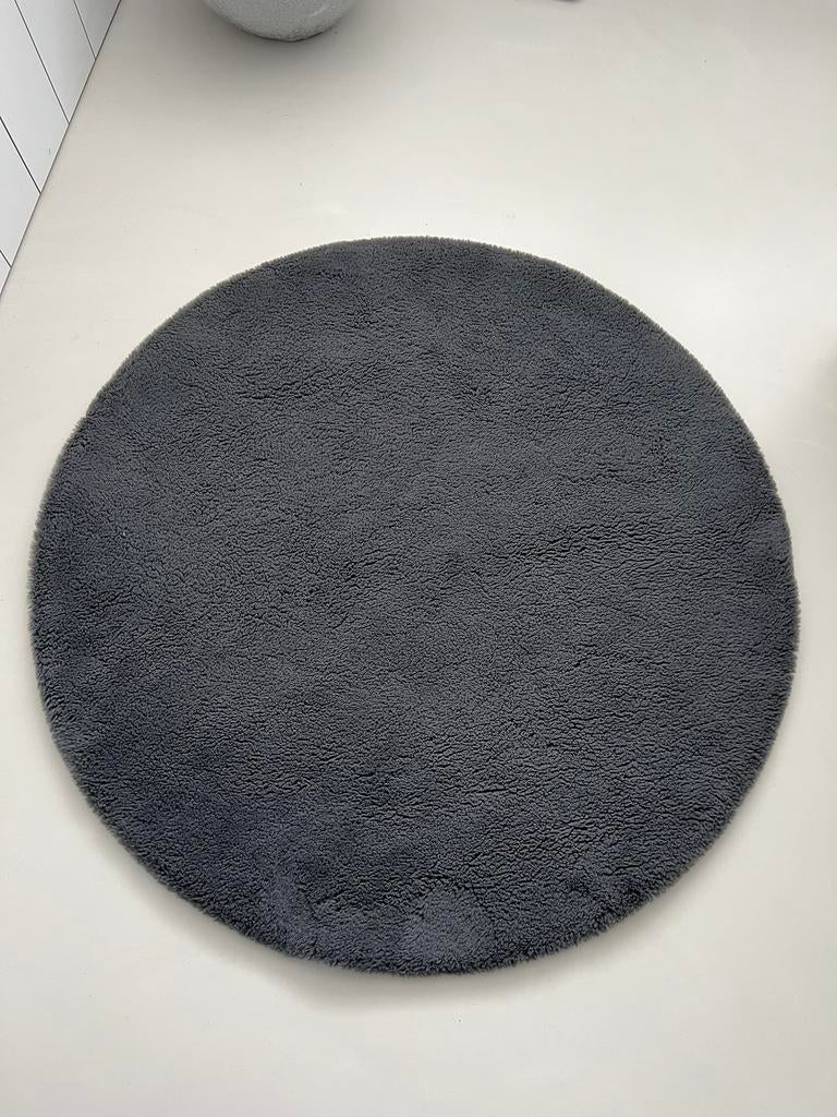 Volero vloerkleed comfy rond 120cm antraciet, Ophalen of Verzenden, Zo goed als nieuw, 75 m² of meer, Laminaat