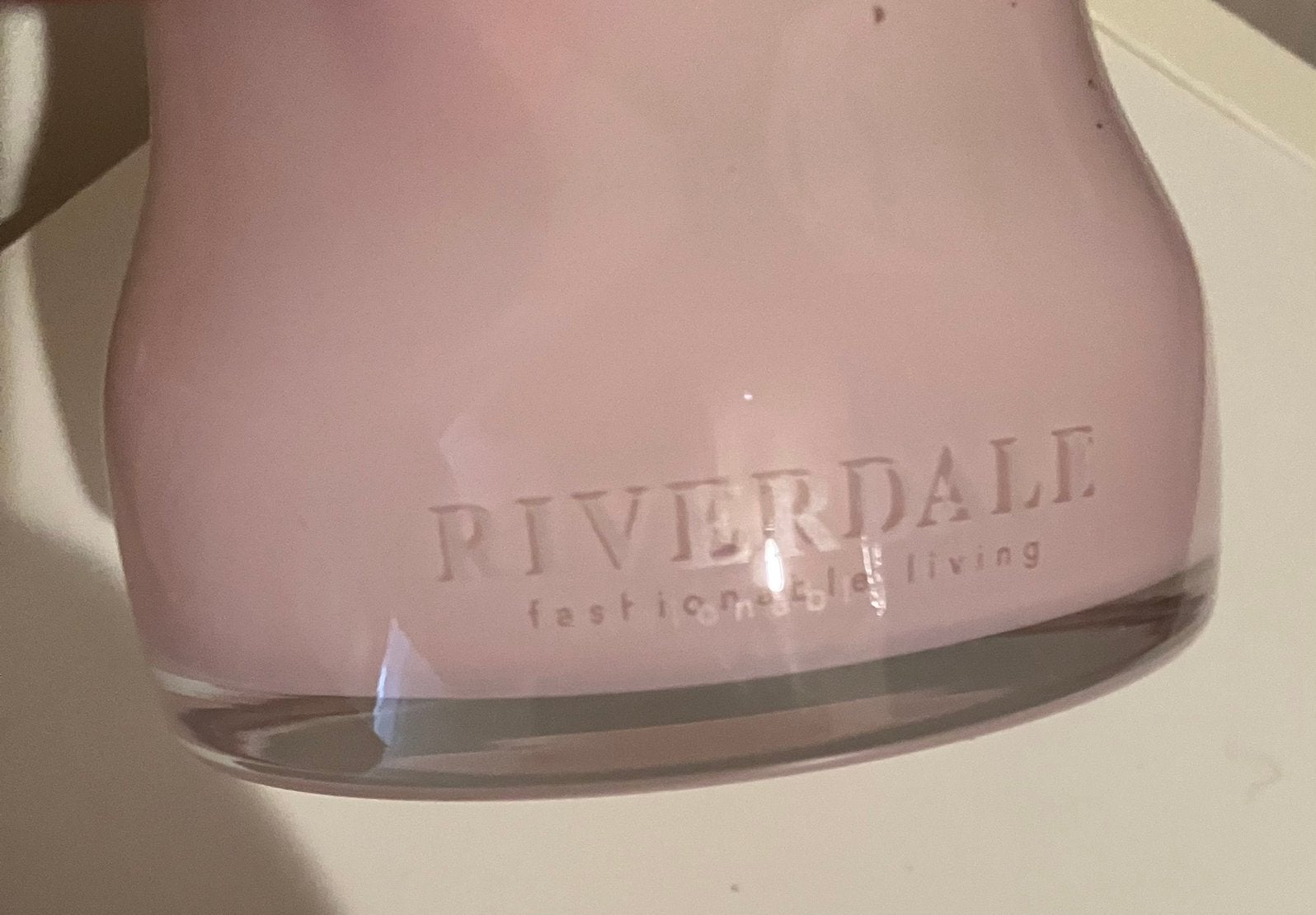 TEAB Riverdale windlichtje roze, Ophalen, Riverdale, Gebruikt, Waxinelichthouder