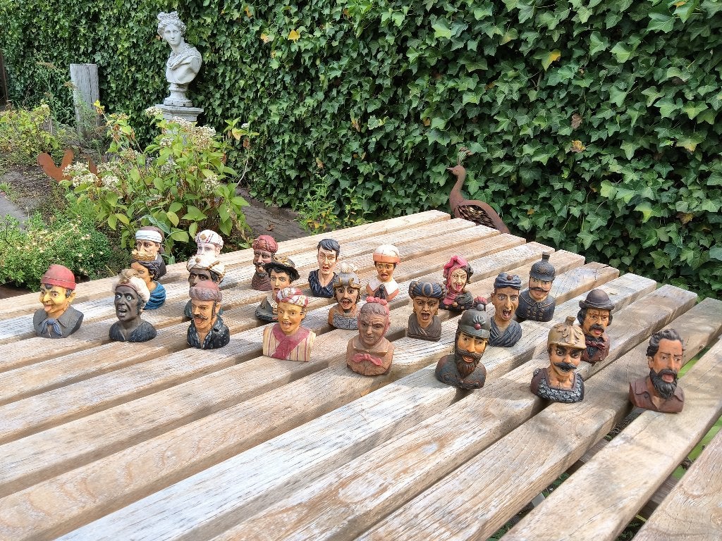 De Gouden Gaper collectie 22 beeldjes, Verzamelen, Ophalen, Zo goed als nieuw, Mens
