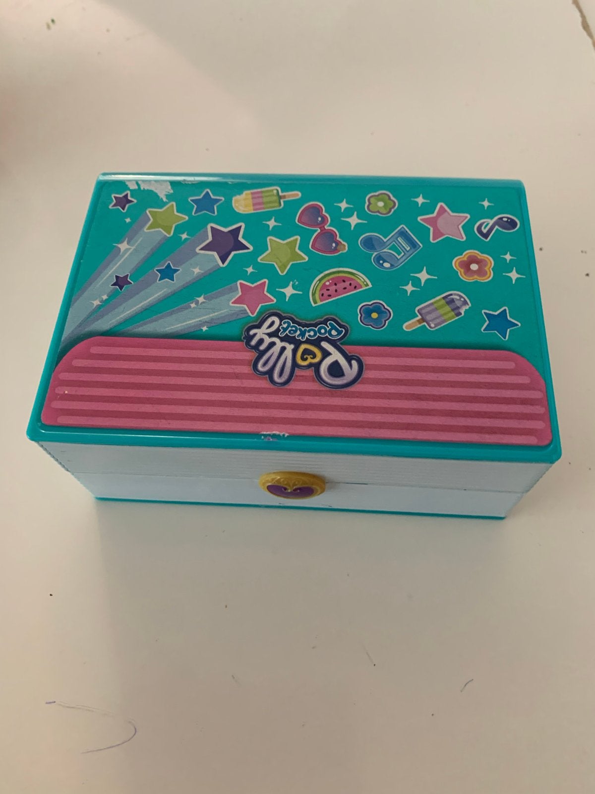 Polly Pocket Mini Middelbare School & Tropisch Strand Compac, Ophalen, Gebruikt, Meisje