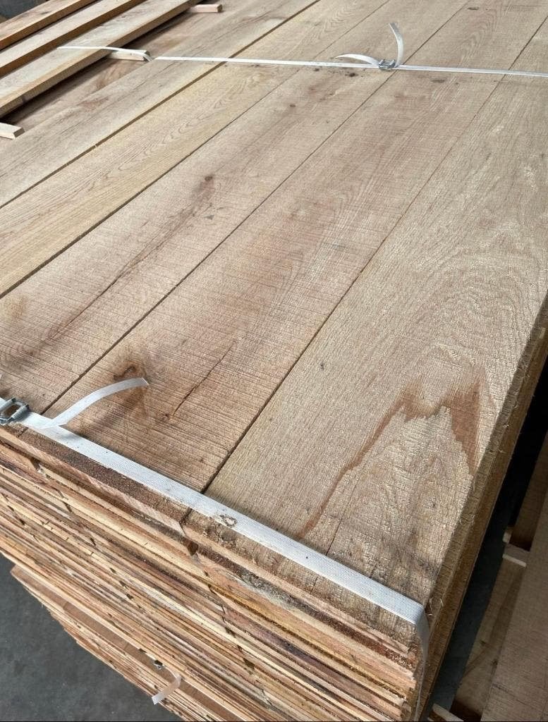 Eiken planken 21x200 mm fijn bezaagd nu € 6,50 per meter!, Ophalen of Verzenden, Nieuw, 250 cm of meer, Planken